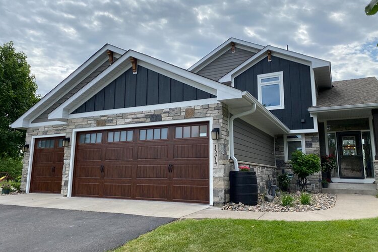 LP SmartSide Expert Finish Siding Project in Rogers, MN After 2